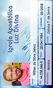 Carteirinha de Membro de Igreja